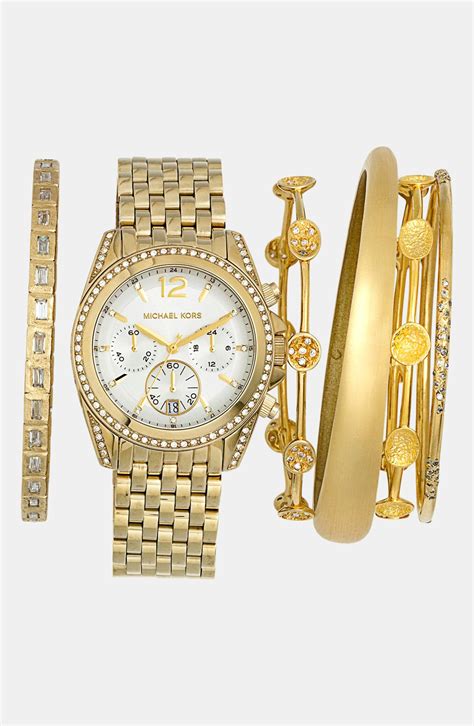 nordstrom michael kors bracelet watch